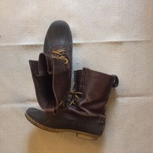 L.L. Bean duck boots